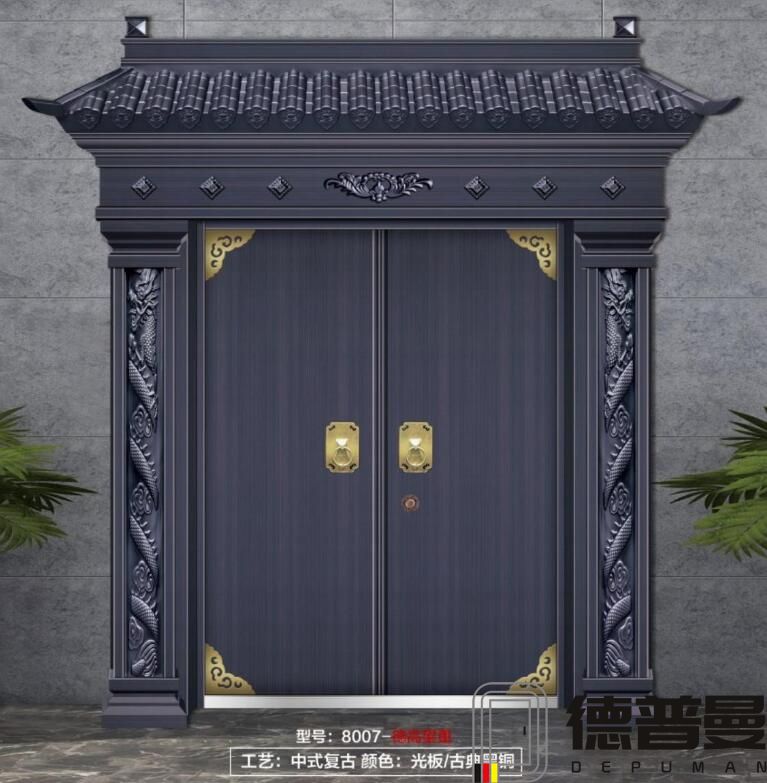中式別墅非標(biāo)門